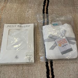 brand new 5 unopened white onesies